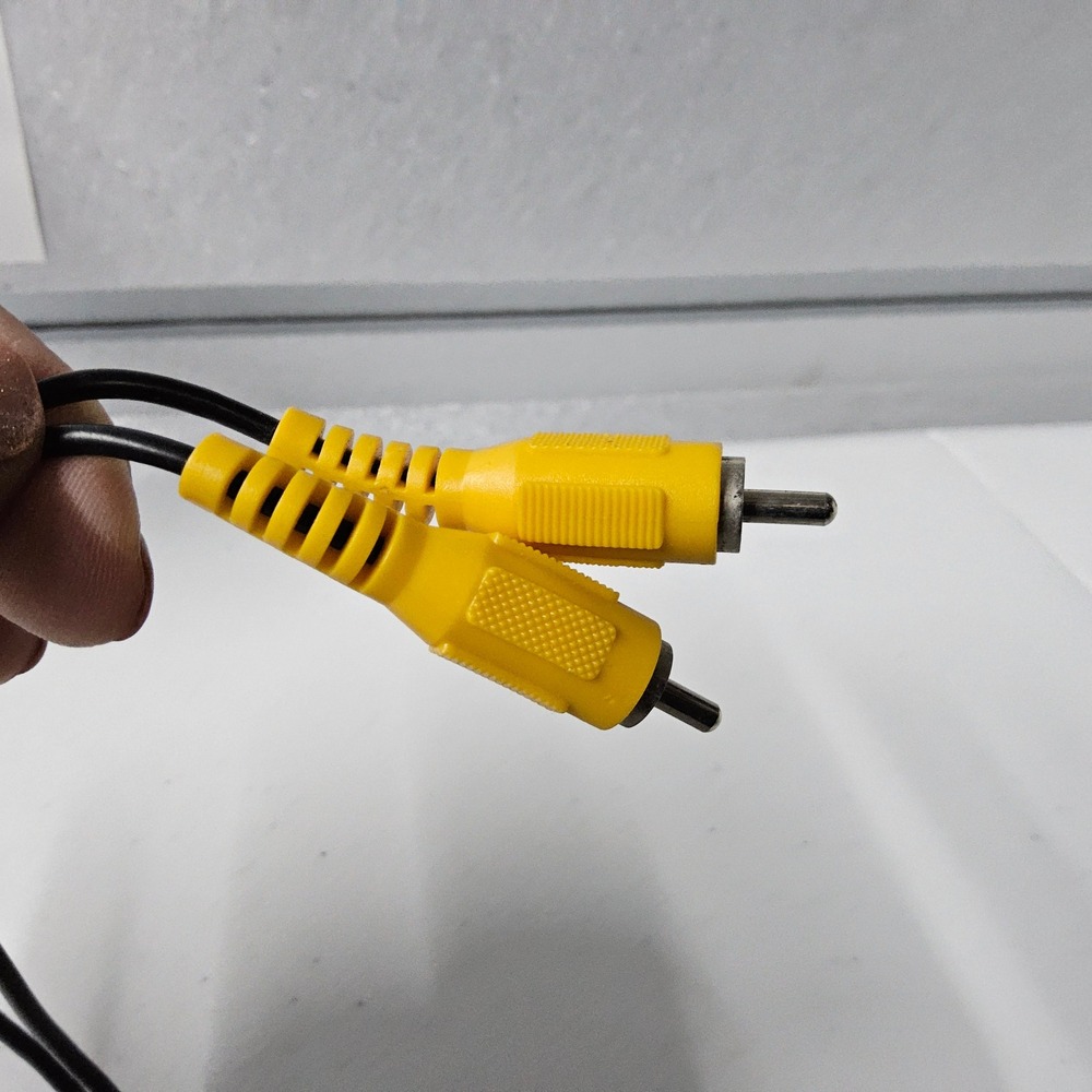 RCA Cable Audio Video AV Composite Cord Yellow Connectors‎